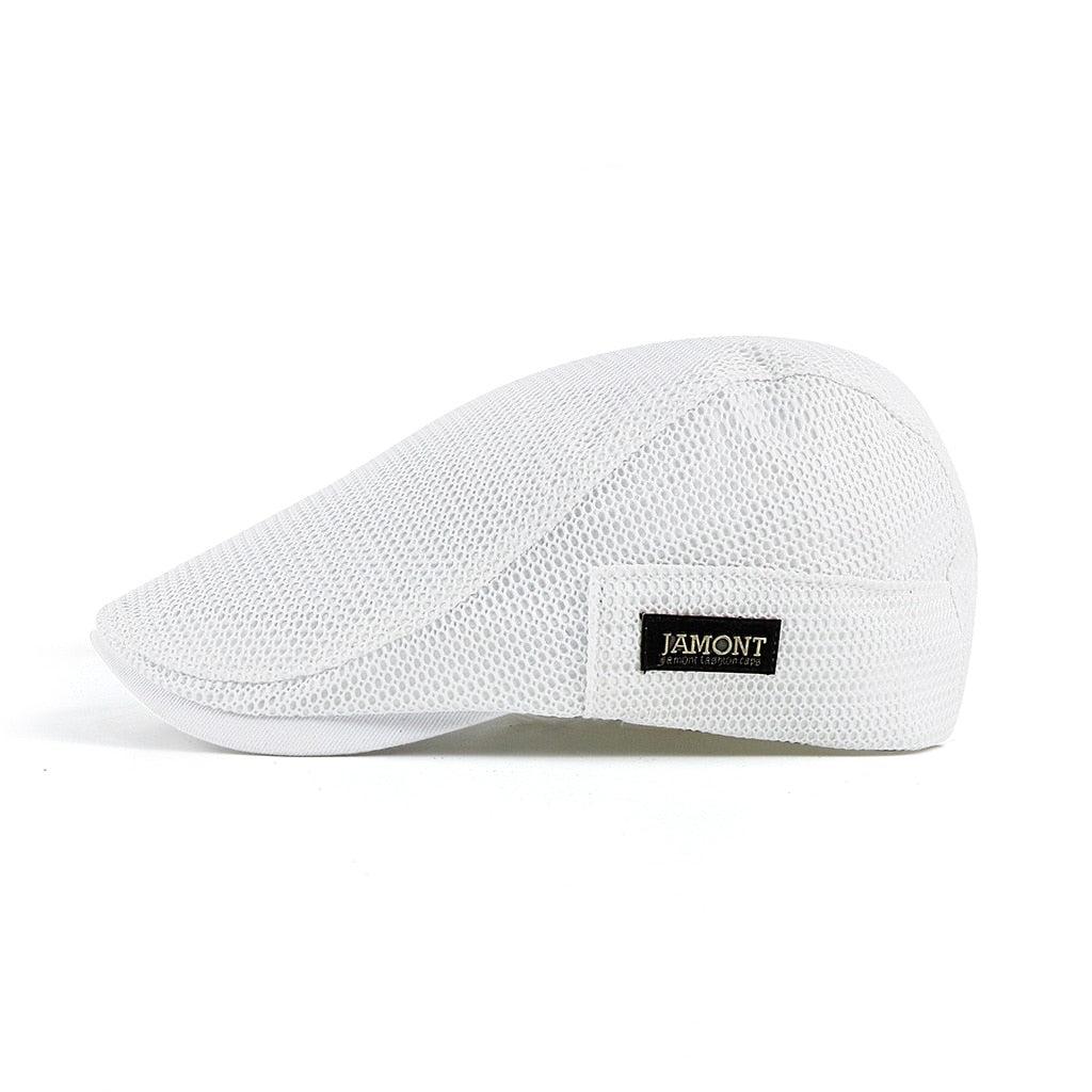 Levoire | Casquettes Plates En Maille Pour Hommes
