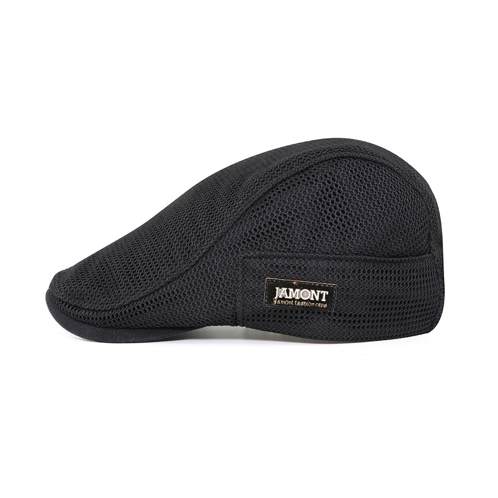 Levoire | Casquettes Plates En Maille Pour Hommes