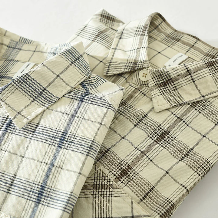 Levoire | Chemise À Carreaux Decontracte Hommes