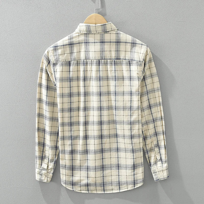 Levoire | Chemise À Carreaux Decontracte Hommes