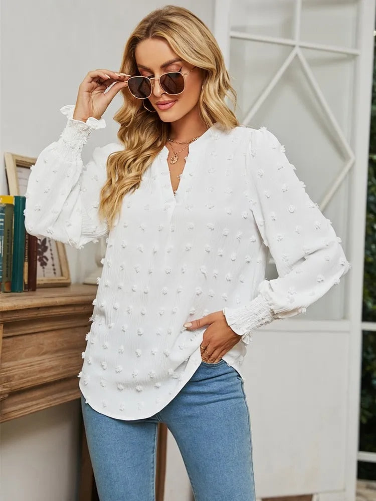 Levoire | Blouse Femme Avec Décolleté Et Chic