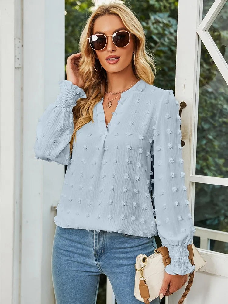 Levoire | Blouse Femme Avec Décolleté Et Chic