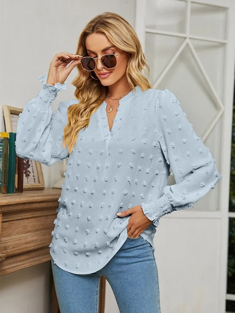 Levoire | Blouse Femme Avec Décolleté Et Chic