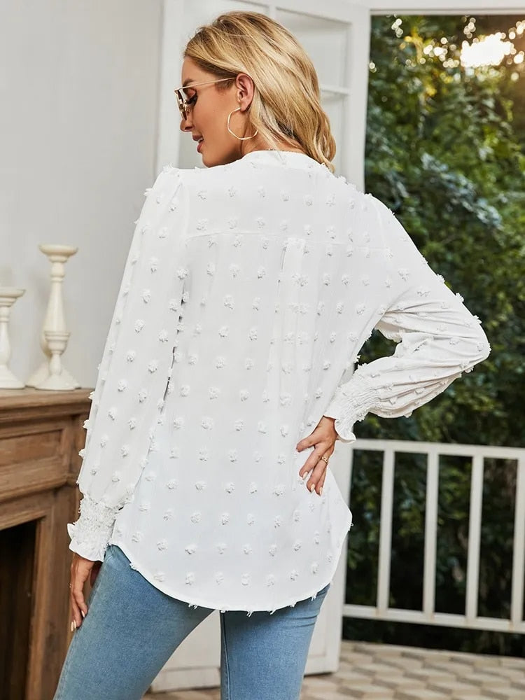 Levoire | Blouse Femme Avec Décolleté Et Chic