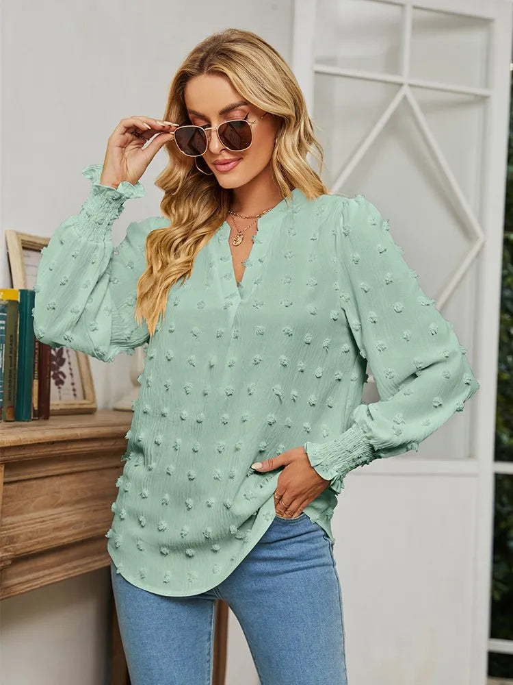 Levoire | Blouse Femme Avec Décolleté Et Chic