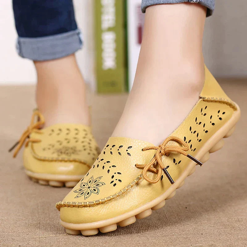 Levoire | Chaussures De Ballet À Enfiler Jaune