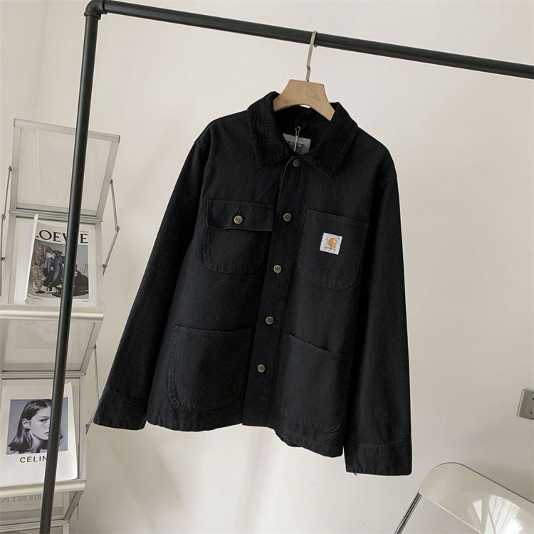 Levoire | Veste Pour Femmes Avec Patte De Boutonnage Décontractée Noir