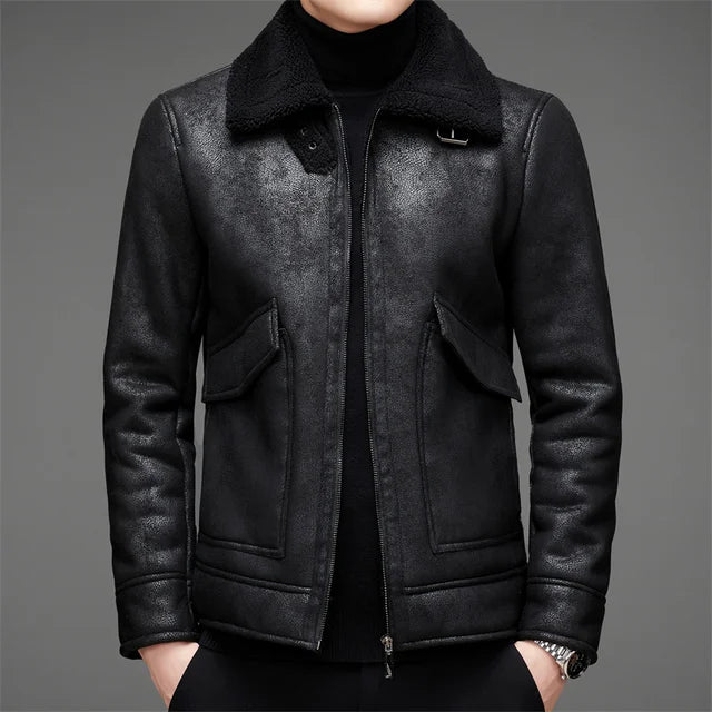 Levoire | Veste Confortable Pour Hommes Noir