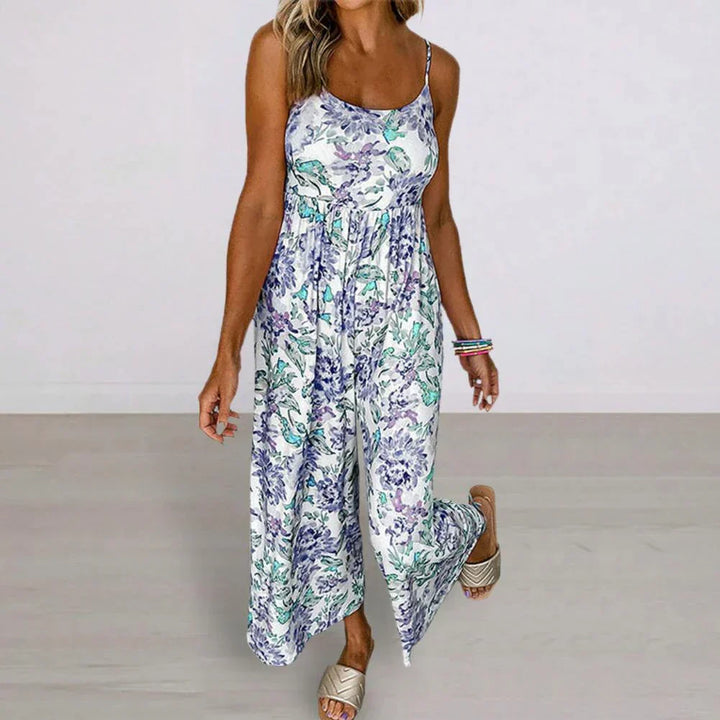 Levoire | Combinaison À Motif Floral Avec Couleurs Lilas