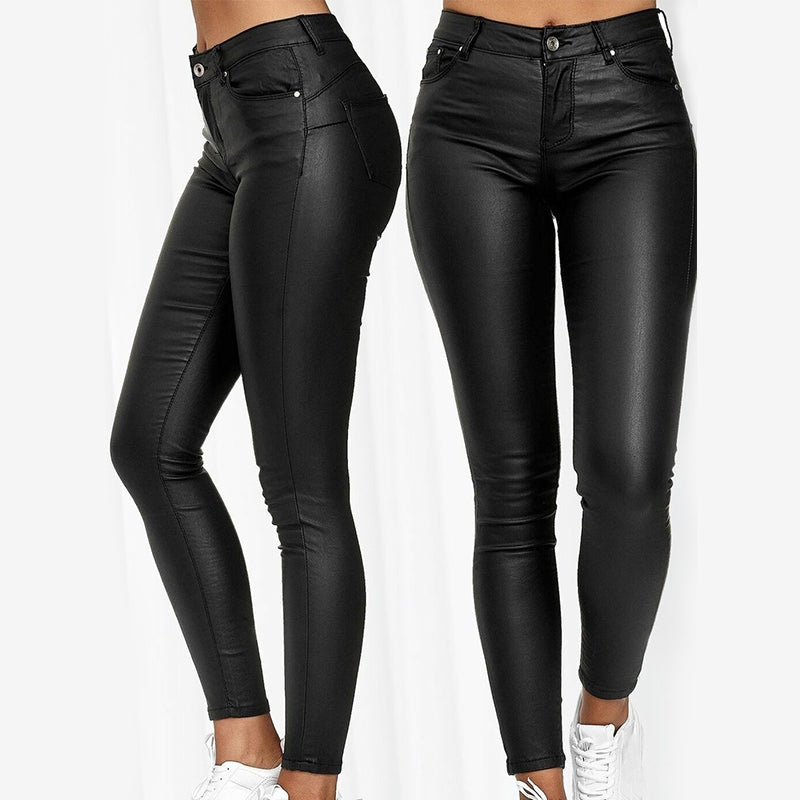 Levoire | Stretch Nahkahousut