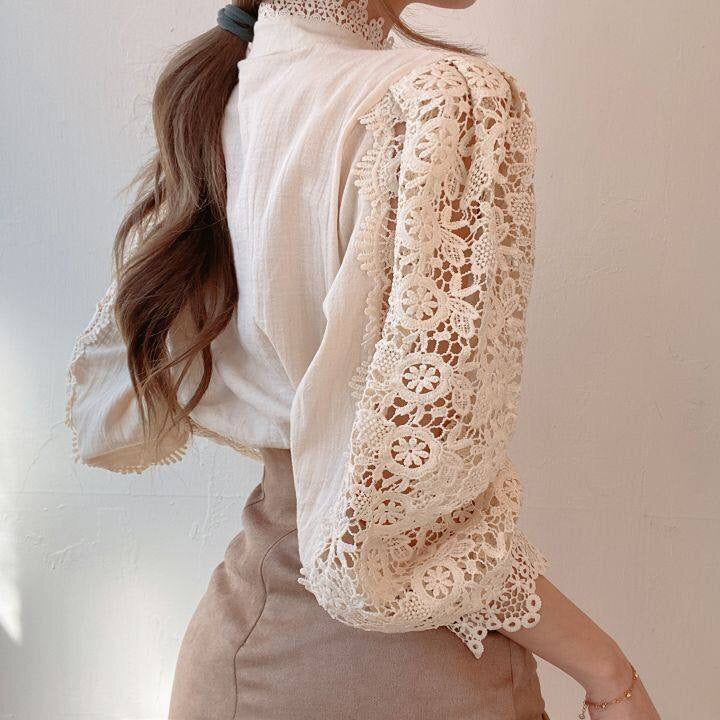 Levoire | Blouse En Dentelle Classique, Élégant Et Super Mignon !