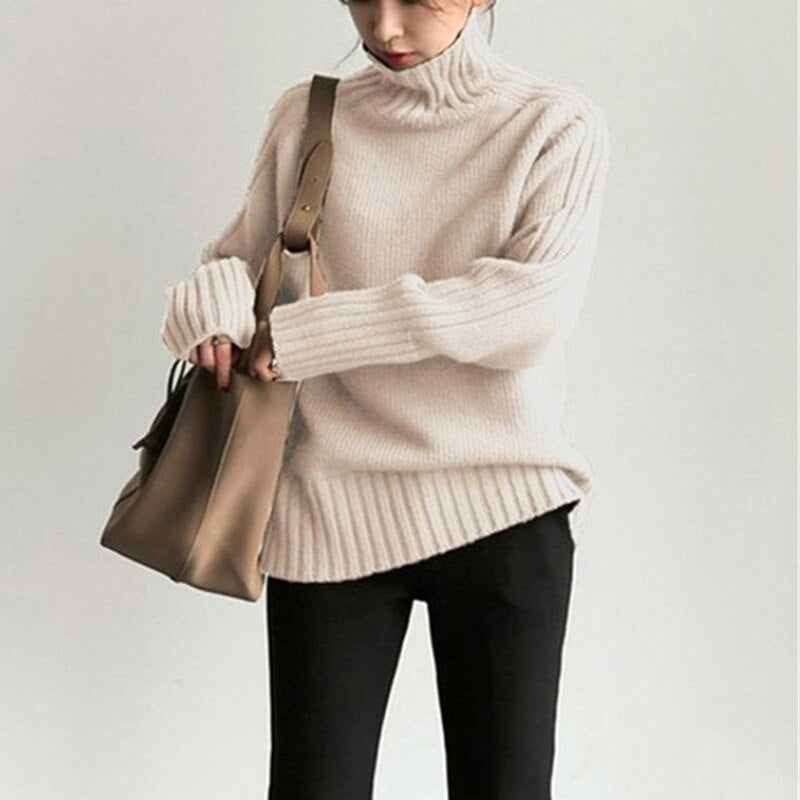 Levoire | Pull Élégant Confortable Pour Femmes Blanc Taille unique