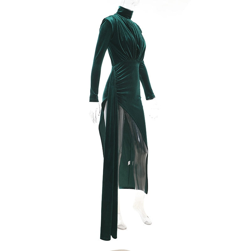 Levoire | Velours Fente Hohlspalte Robes