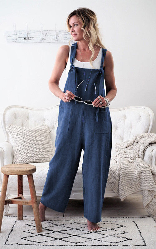 Levoire | Combinaison D'Ete Decontractee Et Elegante Femmes Bleu