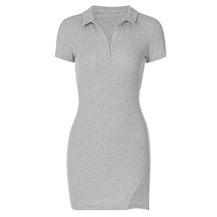Levoire | Robe Décontractée Robe D'Été Robuste Avec Fente