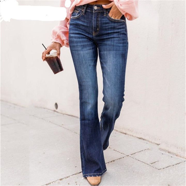 Levoire | Pantalons En Denim Élégants Et Pratiques Bleu foncé
