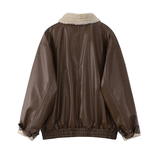 Levoire | Veste Longue À Manches Froides Remplie De Fourrure Avec Poches