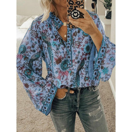 Levoire | Élégante Chemise Boho Chic Femme