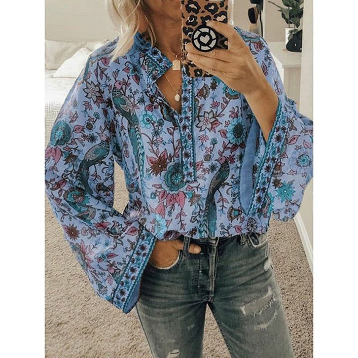 Levoire | Blouse Chic Femme Bleu