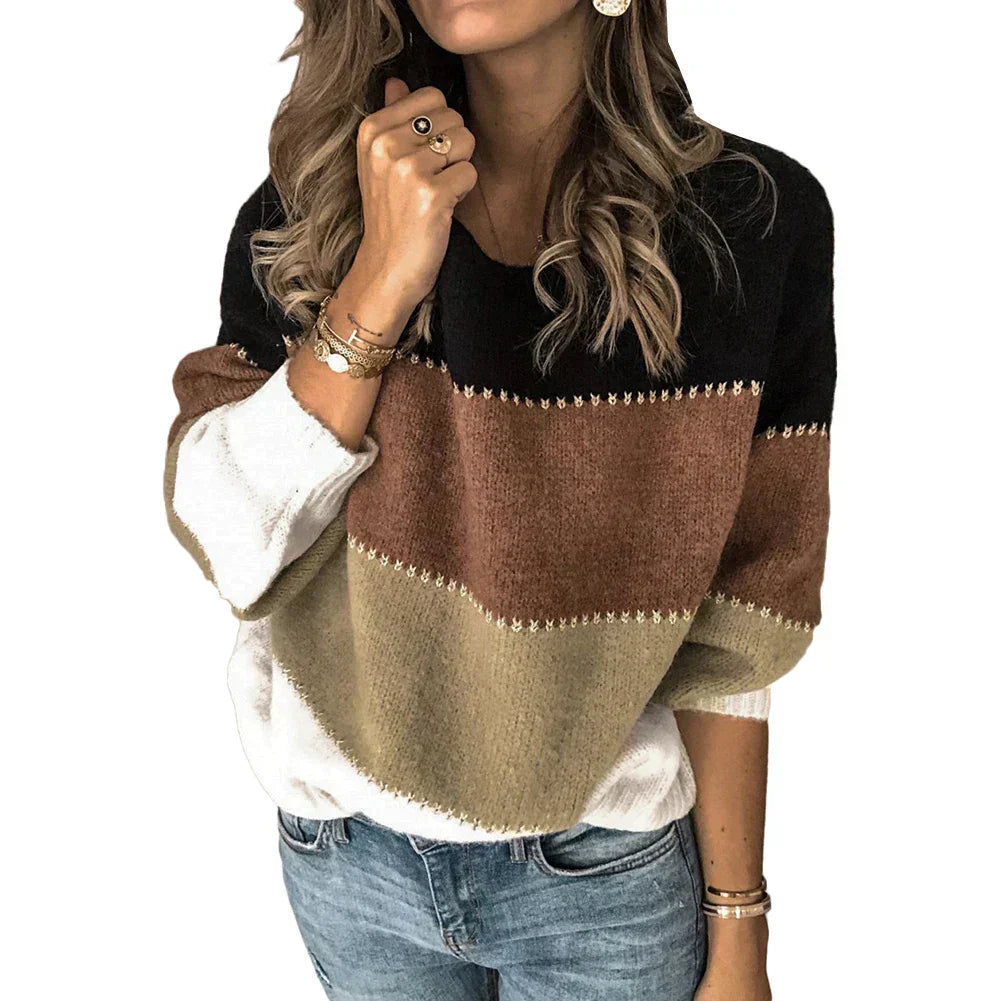 Levoire | Pull Multicolore Pour Femmes Braun