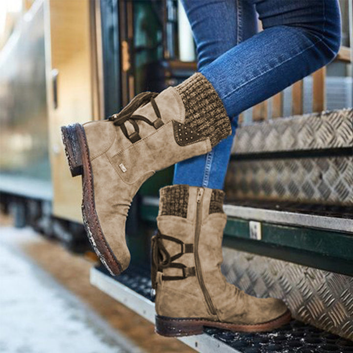 Levoire | Bottes élégantes confortables pour femmes Marron