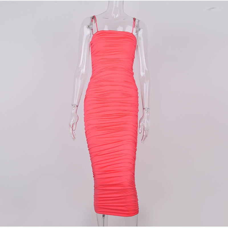 Levoire | Robes Midi À Épaules Ridéess