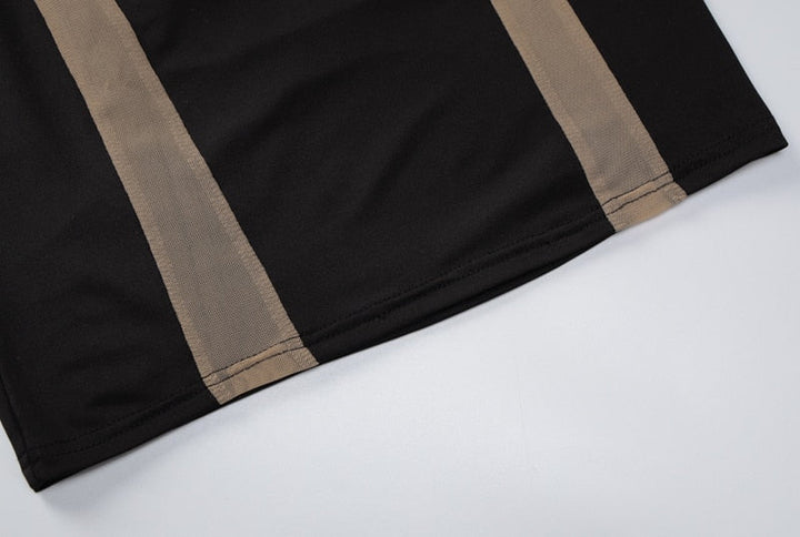 Levoire | U Mesh Ultraléger Sans Manches Découpé Au Dos Robe Midi