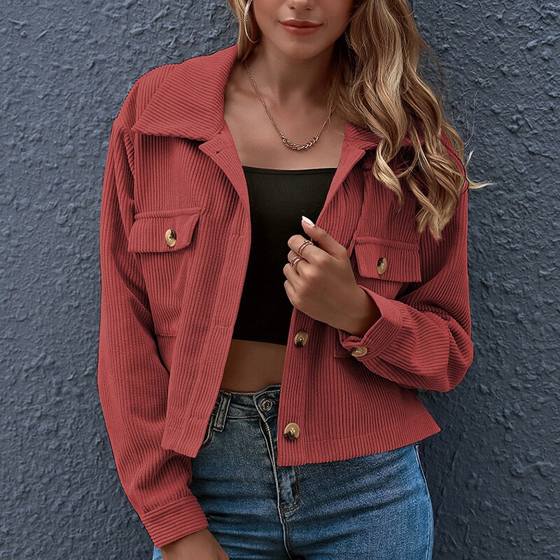 Levoire | Veste À Côtes Tendance