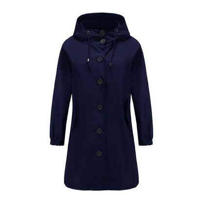 ANOUK™ - MANTEAU TRENCH IMPRÉGNAF Bleu marine
