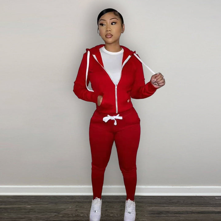 Levoire | Avec Hoodie Rouge