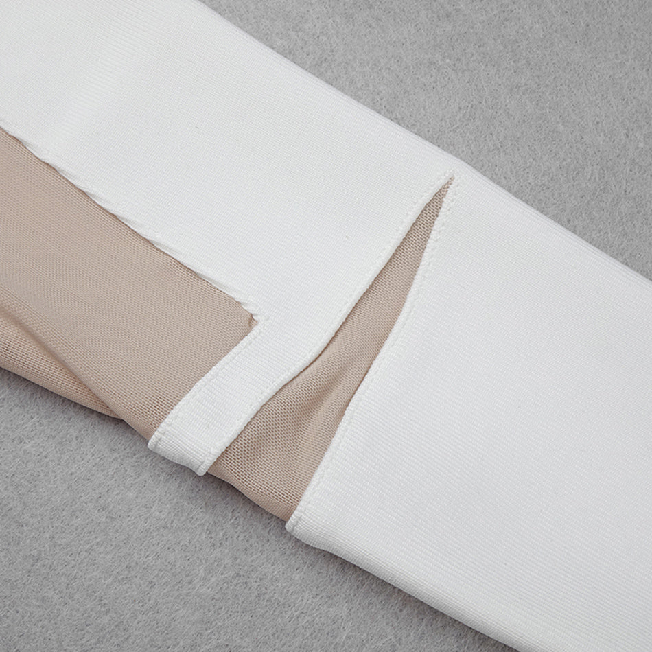 Levoire | Robe Mini Sans Manches En Maille Col Roulé