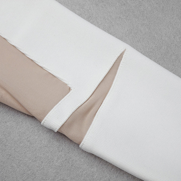 Levoire | Robe Mini Sans Manches En Maille Col Roulé