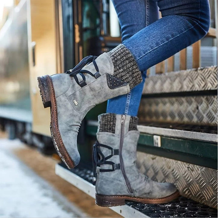 Levoire | Bottes élégantes confortables pour femmes Gris
