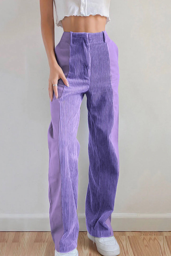 Levoire | Pantalon Long Taille Haute Pour Femmes