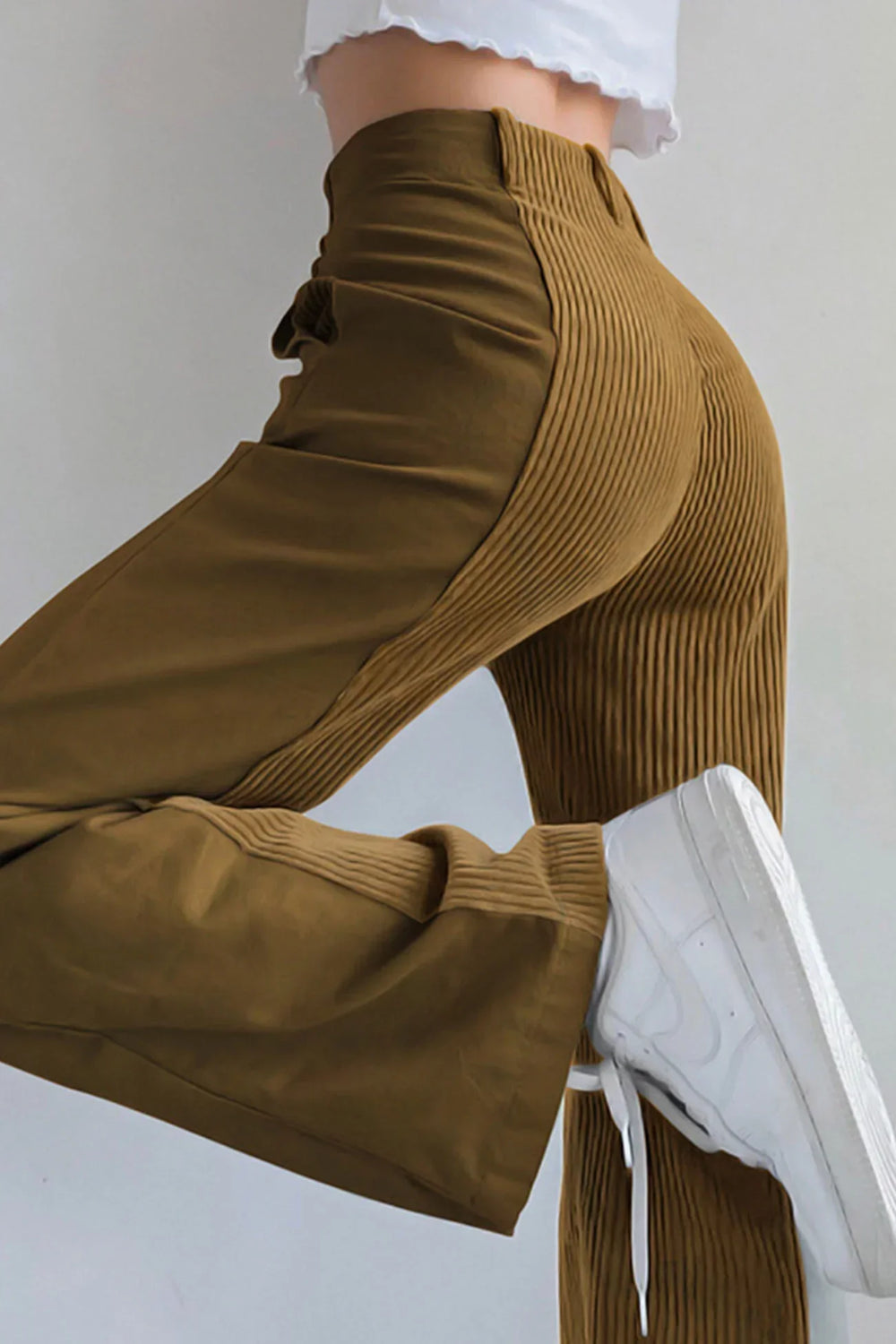 Levoire | Pantalon Long Taille Haute Pour Femmes