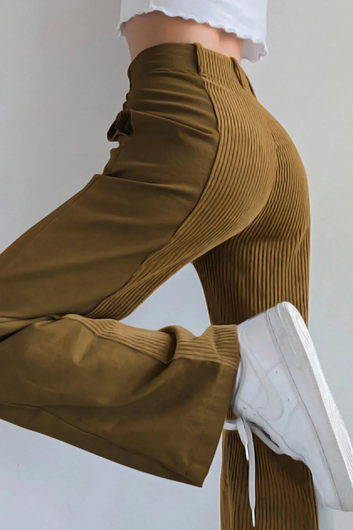 Levoire | Pantalon Long Taille Haute Pour Femmes