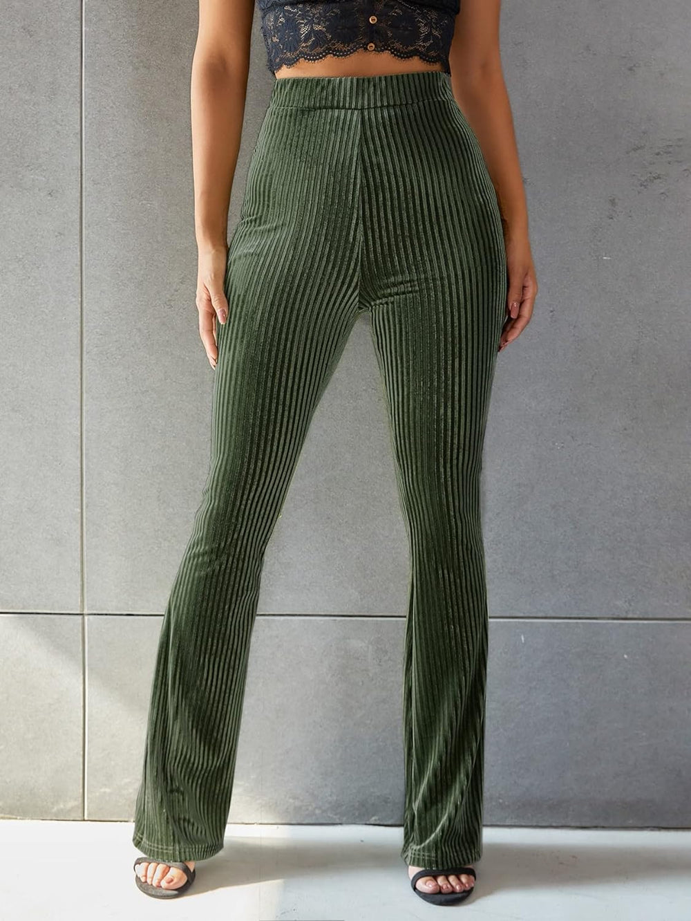 Levoire | Pantalons En Corduroy Taille Haute