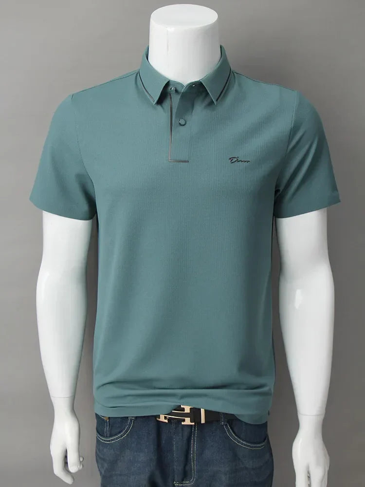 Levoire | Chemise En Soie À Col Polo