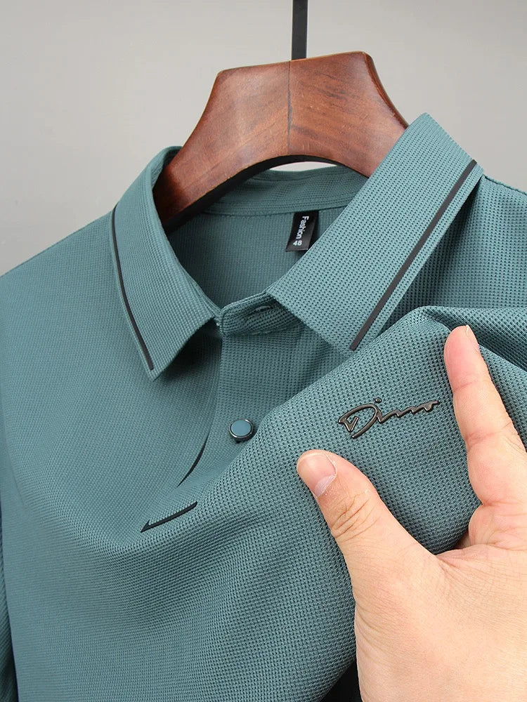 Levoire | Chemise En Soie À Col Polo
