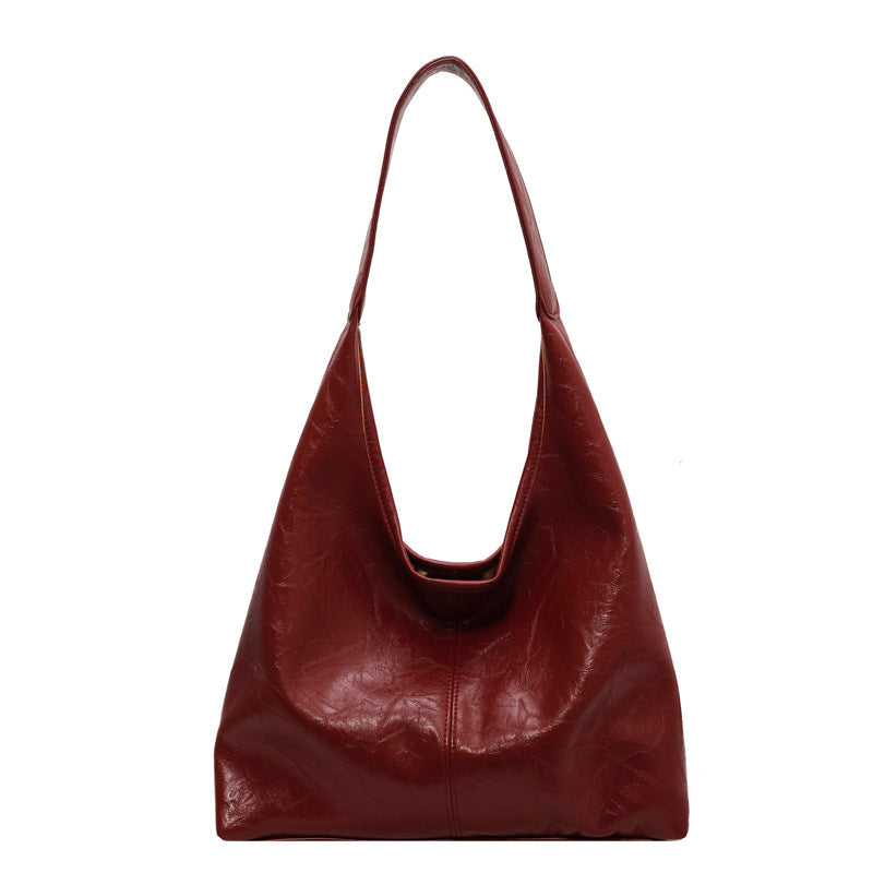 Levoire | Sac À Main En Cuir Vegan Grand Et Sac À Bandoulière Rot