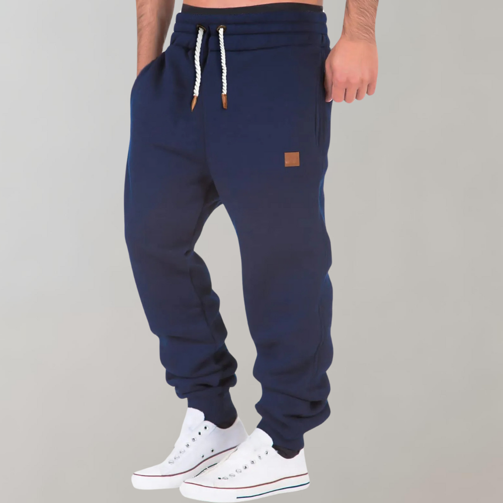 Levoire | Pantalons De Jogging Type Kuteni Pour Hommes Bleu
