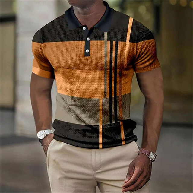 Levoire | Polo-Shirt Élégant Et Confortable De Différentes Couleurs orange