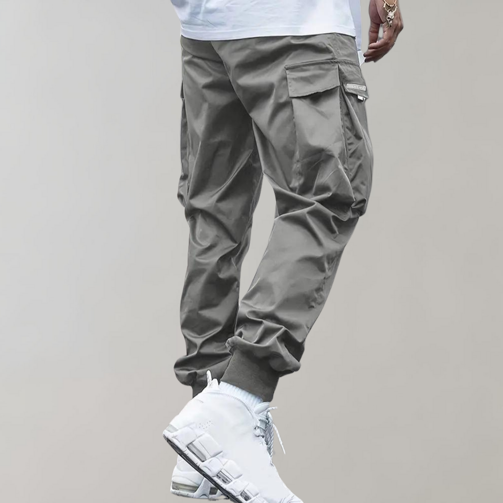 Levoire | Pantalons Cargo Amples Avec Cordons Ajustables Et Plusieurs Poches