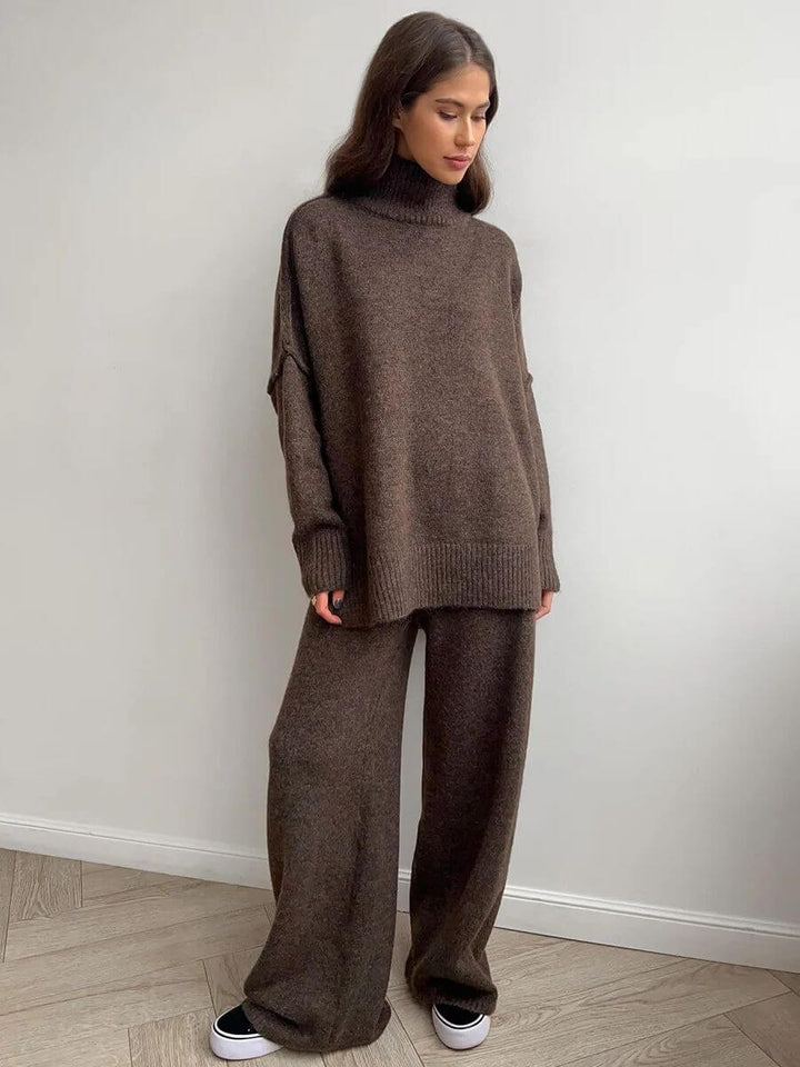 Levoire | Ensemble Tricot Tullekilla Braun