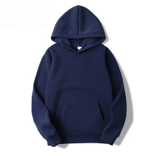 Levoire | Femmes Grandes Tailles Pull Confortable Avec Poche Bleu foncé