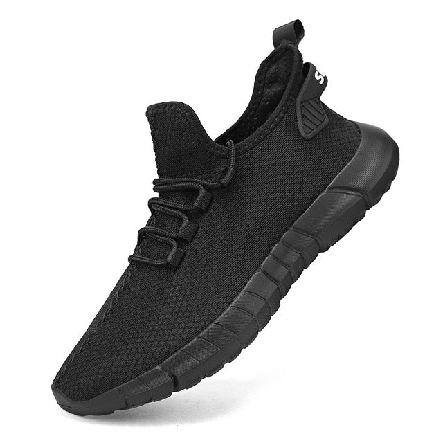 Levoire | Respirant Chaussure De Sport Pour Hommes Avec Un Talon Stable Noir
