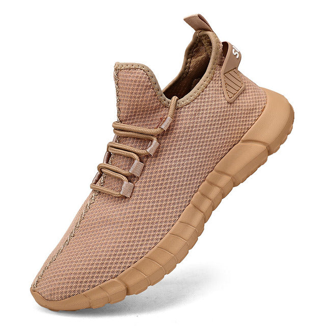 Levoire | Respirant Chaussure De Sport Pour Hommes Avec Un Talon Stable Braun