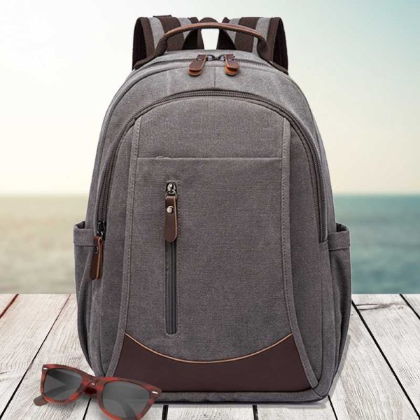 Levoire | Voyage Sac En Lin Antivol Aventurier Gris