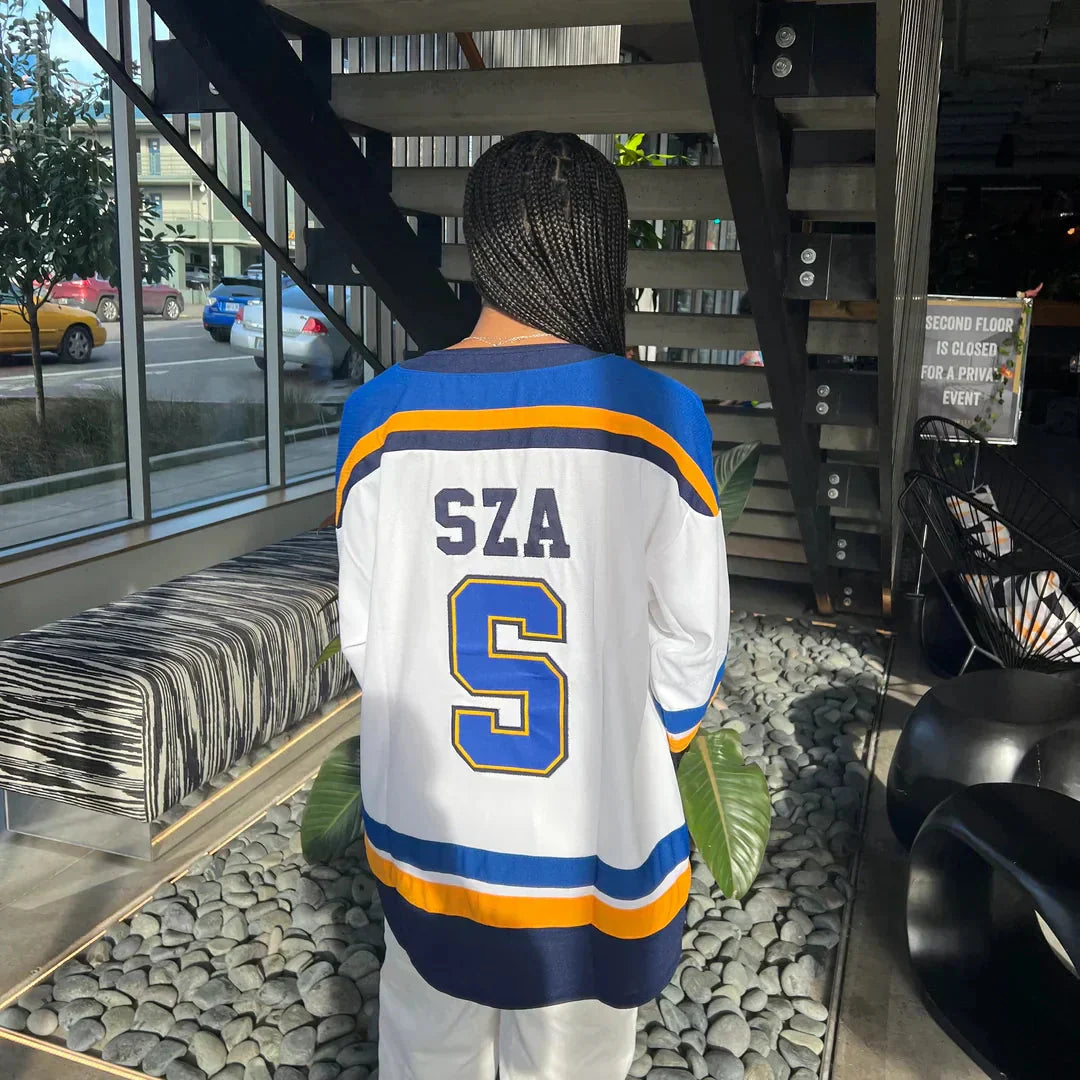 Levoire | Grande Taille T-Shirt De Hockey À Col Rond Manches Longues