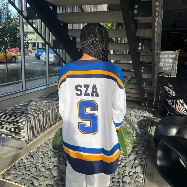 Levoire | Grande Taille T-Shirt De Hockey À Col Rond Manches Longues